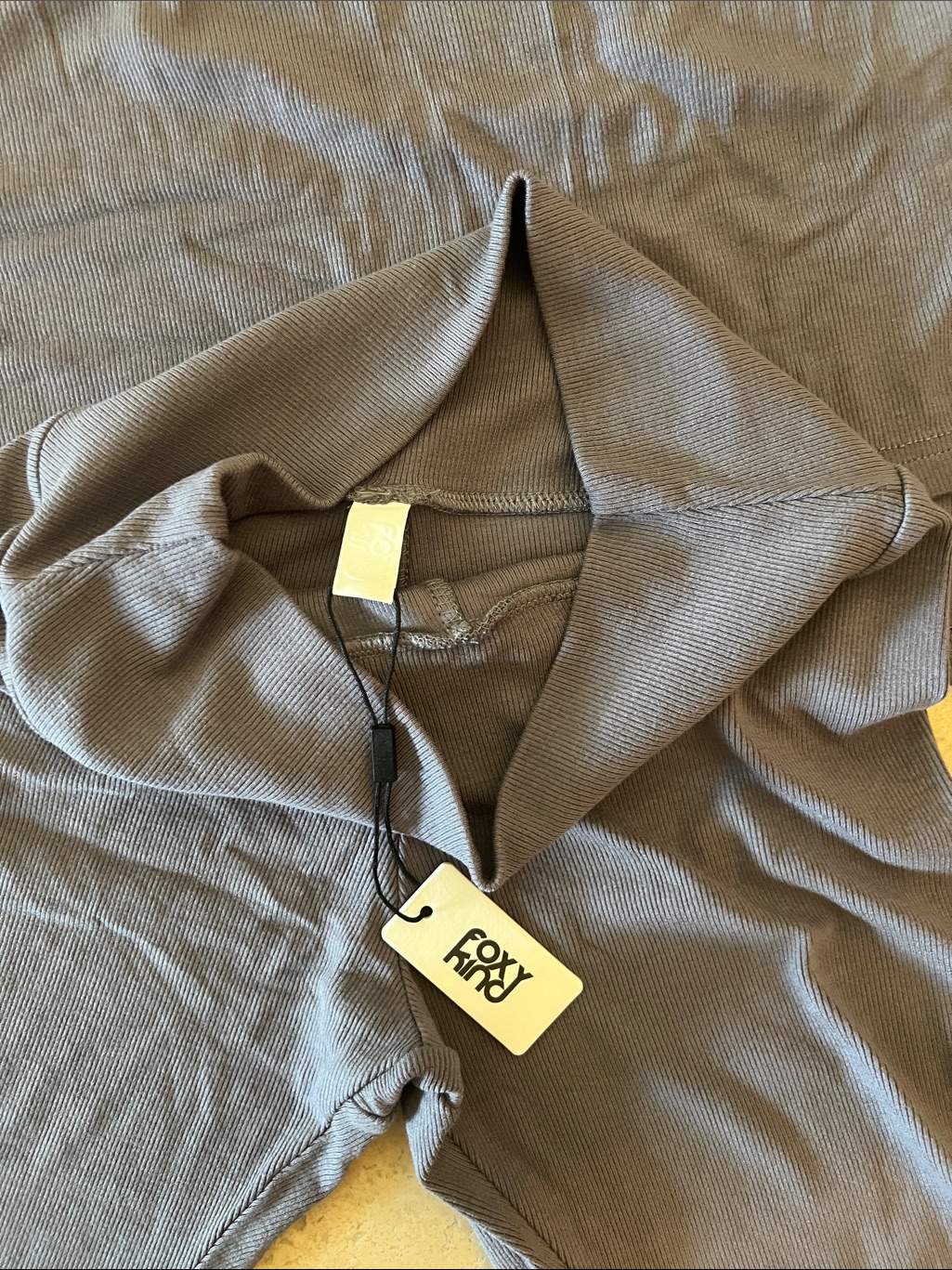 Nwt The Foxy Kind All Weekend Long Set In Slate — image 3 of 8
